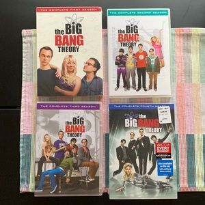 The Big Bang Theory Seasons 1-4 DVDs